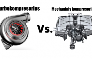Turbokompresorius ir mechaninis kompresorius